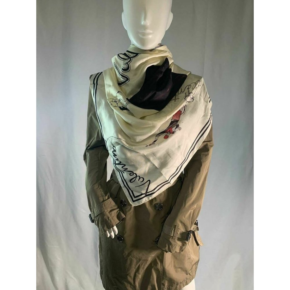 Valentino Parisian Posh Silk Scarf